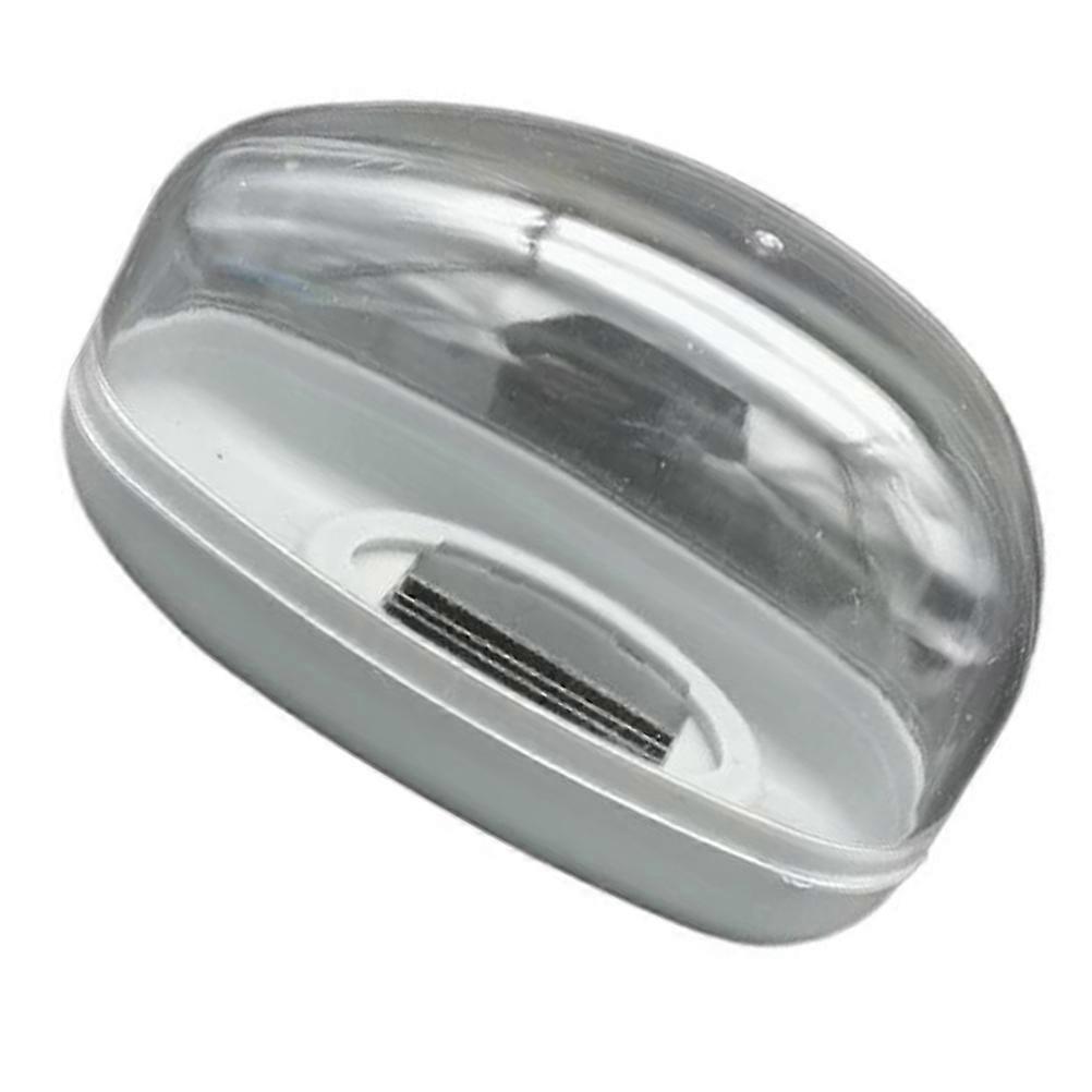 Grey Manual Food Chopper for Garlic Mincing 2Pcs Kitchen Gadget