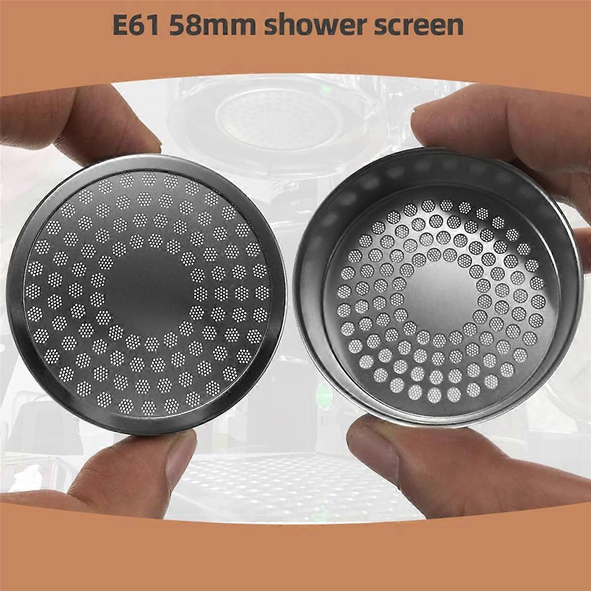10X Shower Screen for E61 Espresso Group Head Coffee Machine,Coffee Machine Boiling Head Filter Show