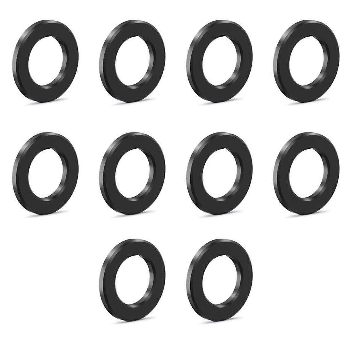 10pcs M5 Bicycle Titanium Flat Washer Universal Black