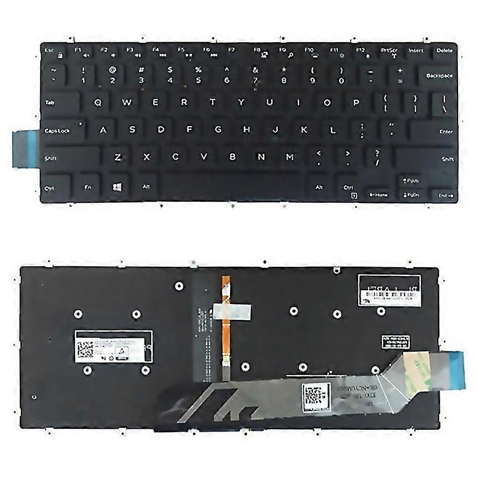 For Us Version Keyboard With Keyboard Backlight For Dell Inspiron 13 5368 5378 5578 7368