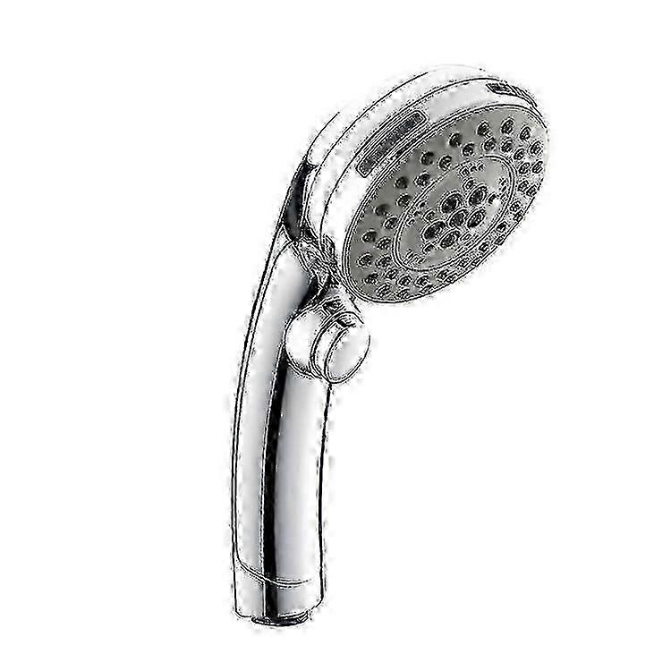 High Pressure 6 Setting Shower Head Hand-held With On/off Switch And Spa Spray Mode - Hand Held Shower Head With Handheld Spray - - Chrome