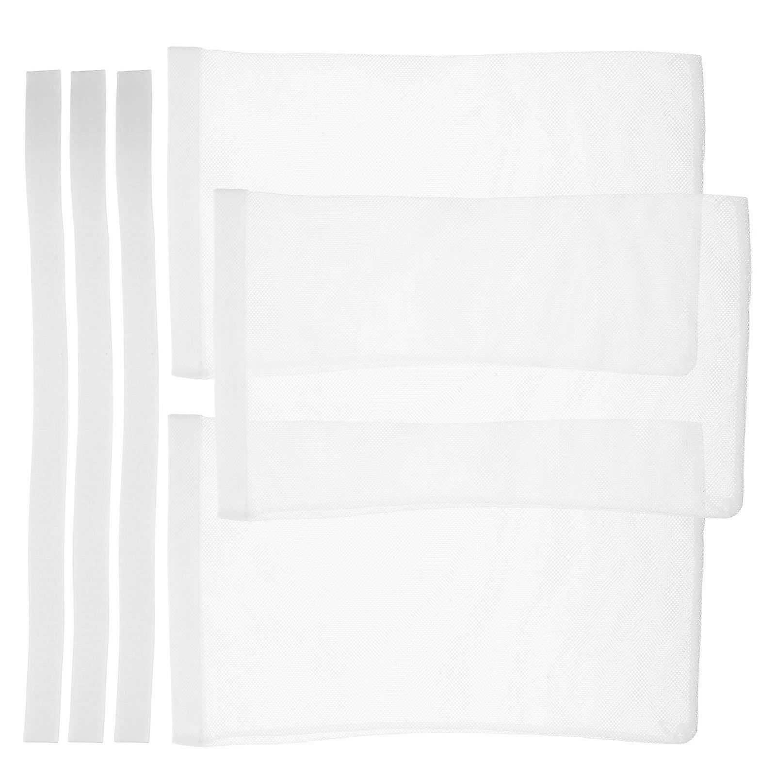 Dryer Vent Lint Catcher Bag for Efficient Dust Collection 6Pcs Reusable White