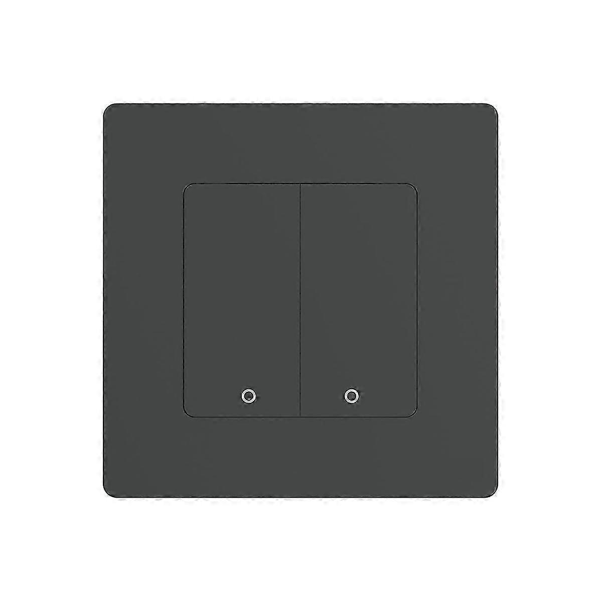 Tuya WiFi Smart Light Switch 2-fach Dimmer Schalter Smart Life APP Fernbedienung Arbeiten mit