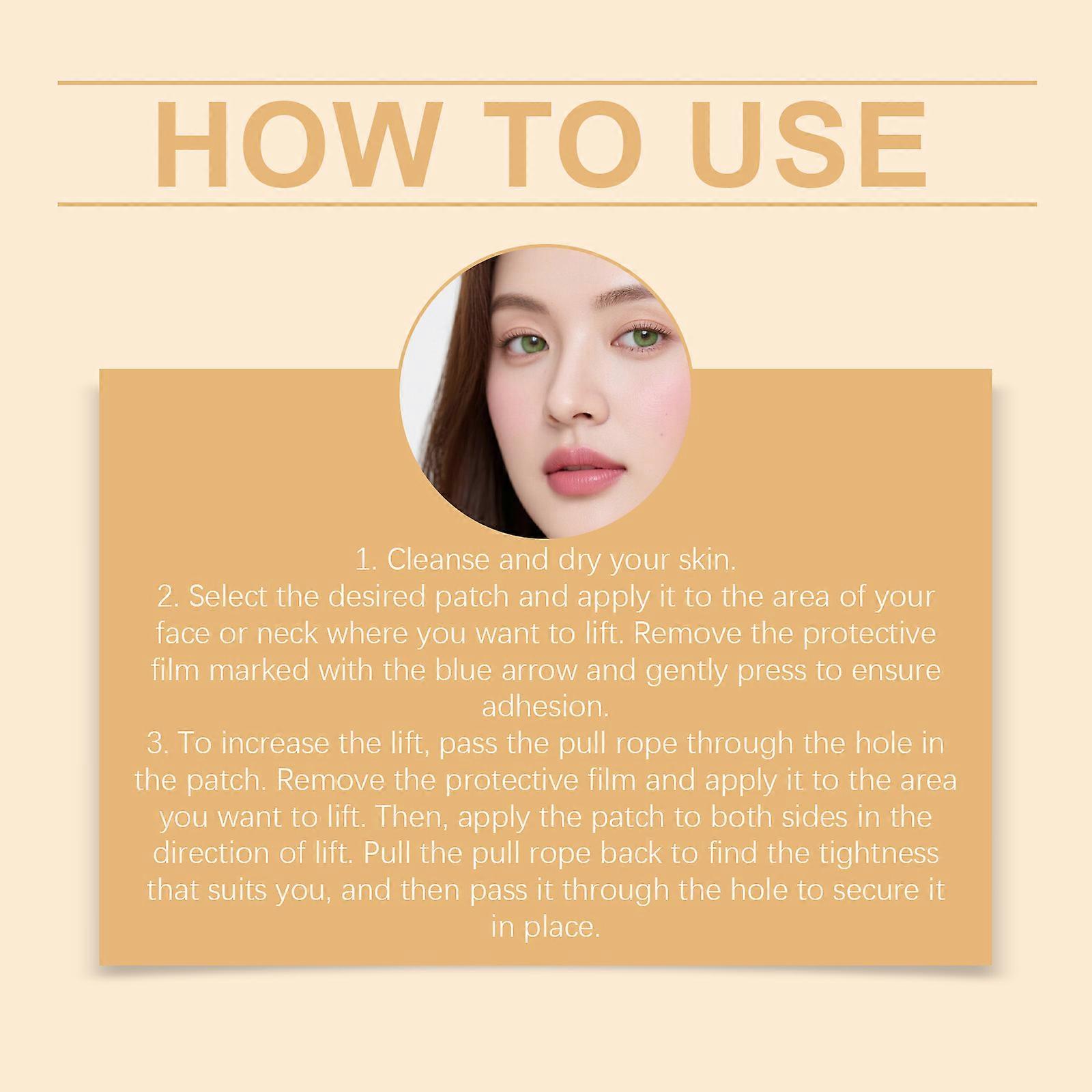 EELHOE Daily Invisible Facial Care Patches That Fit The Facial Skin Contour Are Light, Smooth And Comfortable