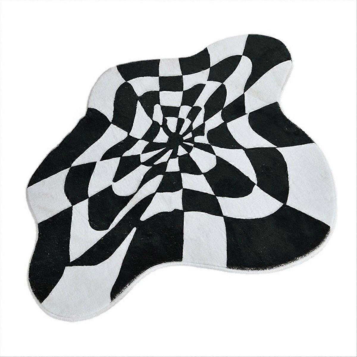 Bedside Carpet Decor Anti Slip Floor Mat E