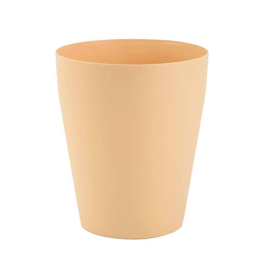 Trash Can Colorful Without Lid for Bedroom, Office, Bathroom  Creative Trash Can for Home and Dining Table Storage