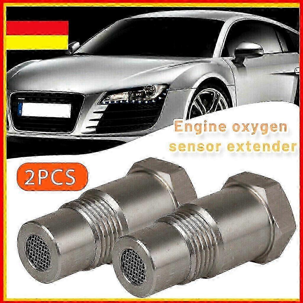 2x O2 Simulator Probe Lambda Probe Auto Lambda Eliminator Spacer Metallkat Lamda miao4