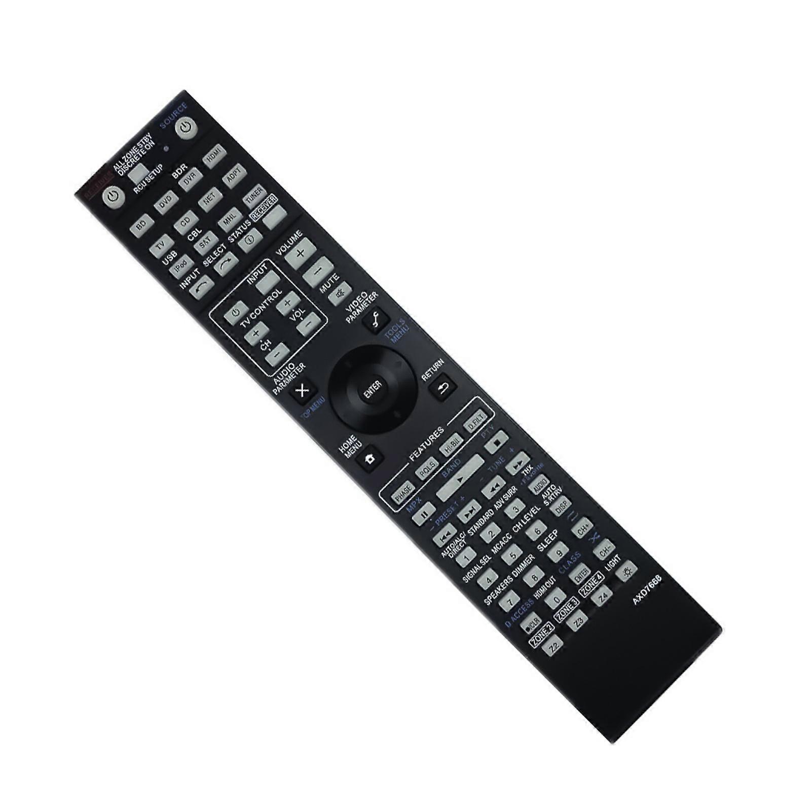 Remote Controller For AXD7591 7613 7666 Home Theater Systems Wide Compatibility Easy to Use Not Need Pairing Multicolor