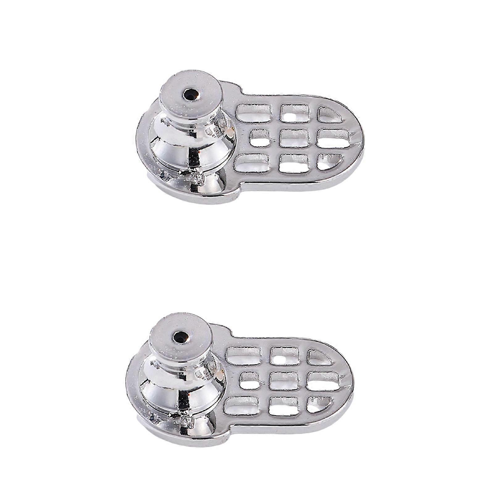 Upgraded Earring Support Backs Secure Earring Support For Drooping Ears Ergonomic Design Sophisticated Metal  Silver