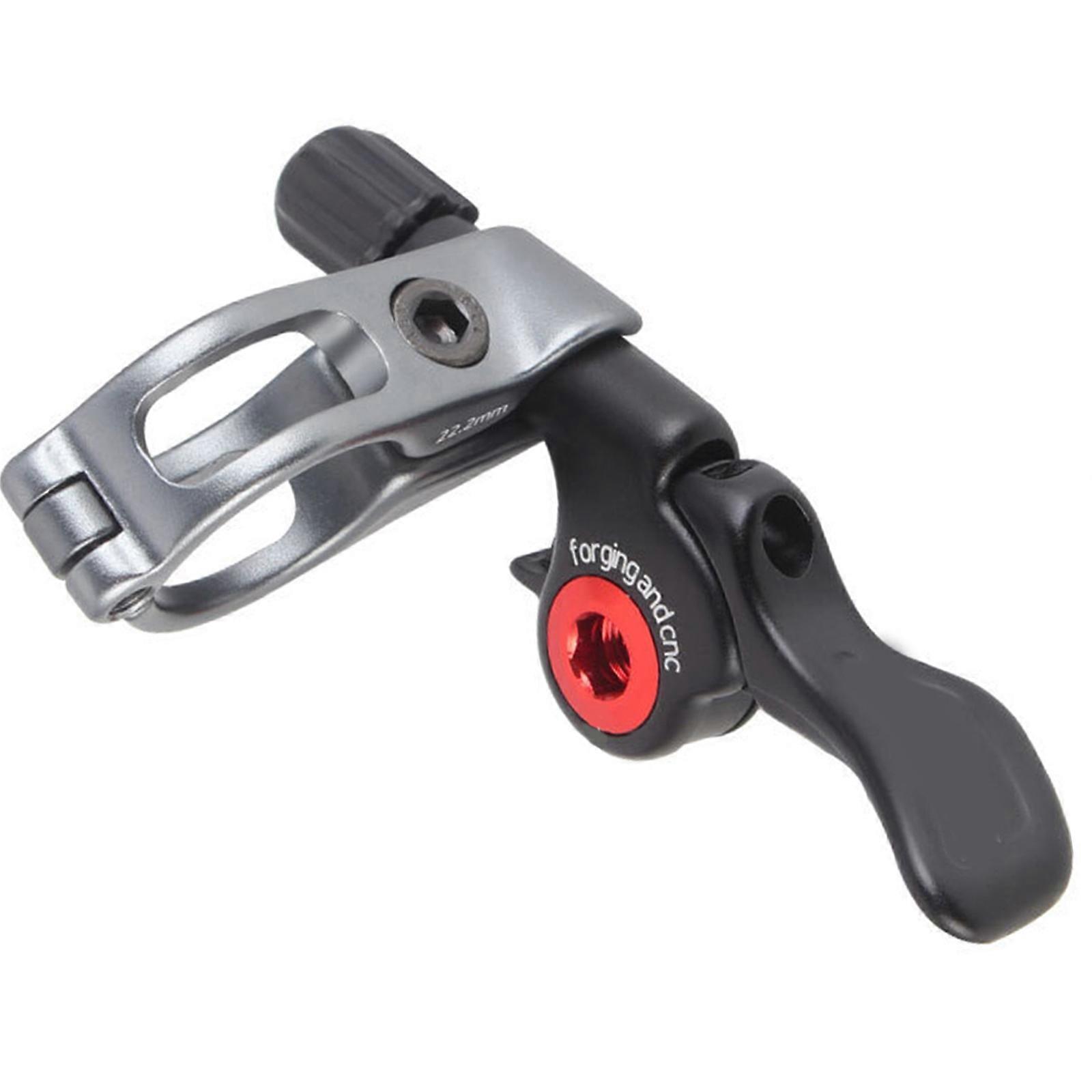 Mountain Bike Seatpost Dropper Remote Lever Universal Adjusted Bicycles Seatpost Remote Lever Easily to Install Multicolor