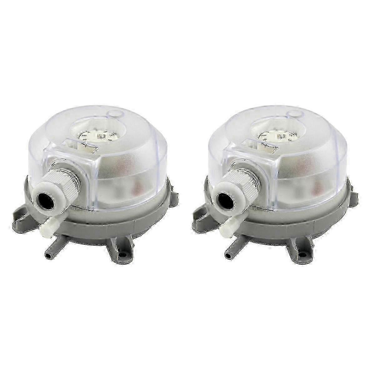 2x Differential Pressure Switch 50-500pa Adjustable - Pressure Switch