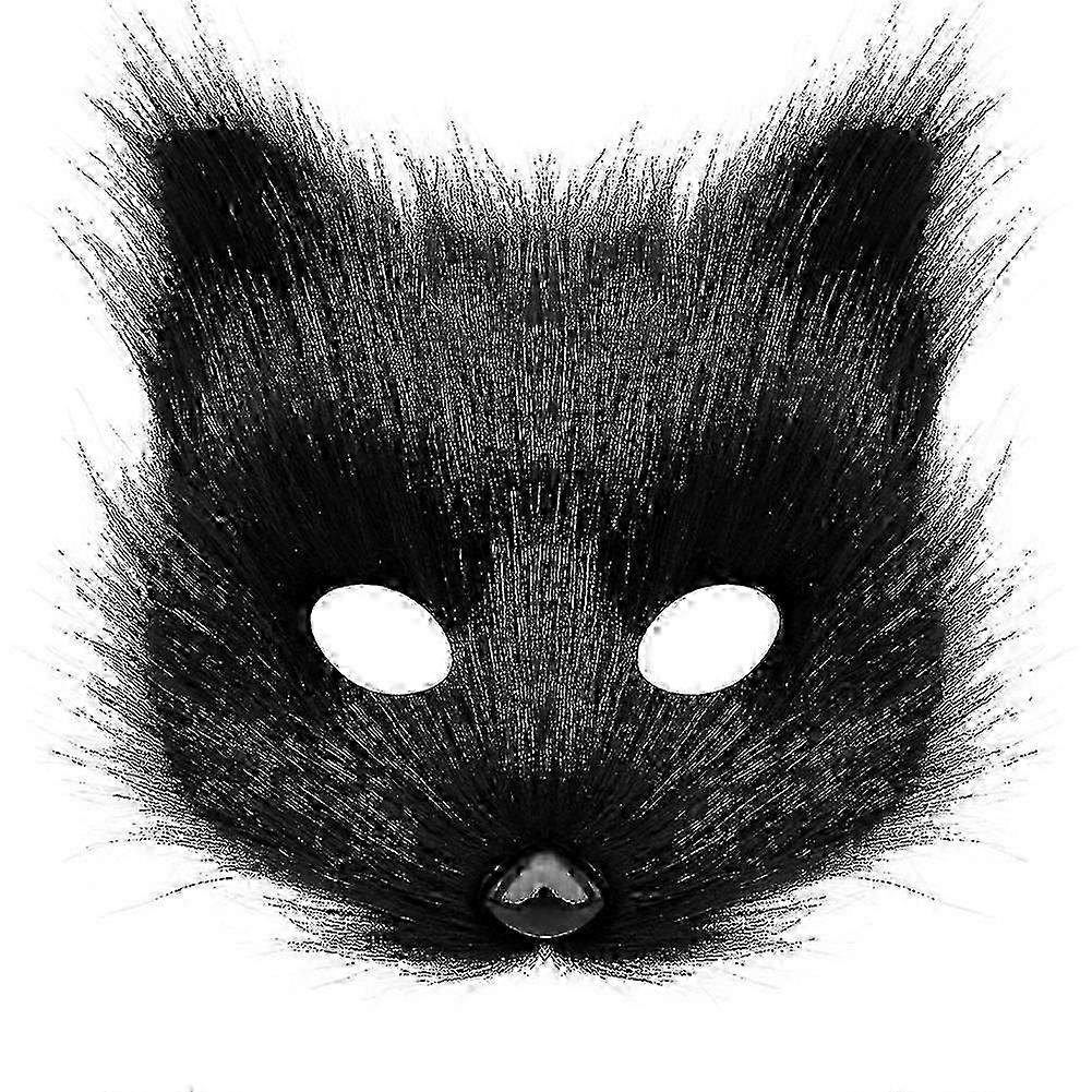 Halloween Set Simulation Fuchs Maske Handschuhe Plüsch Fuchsschwanz handgemachte Tierschwanz cos Requisite Zubehör