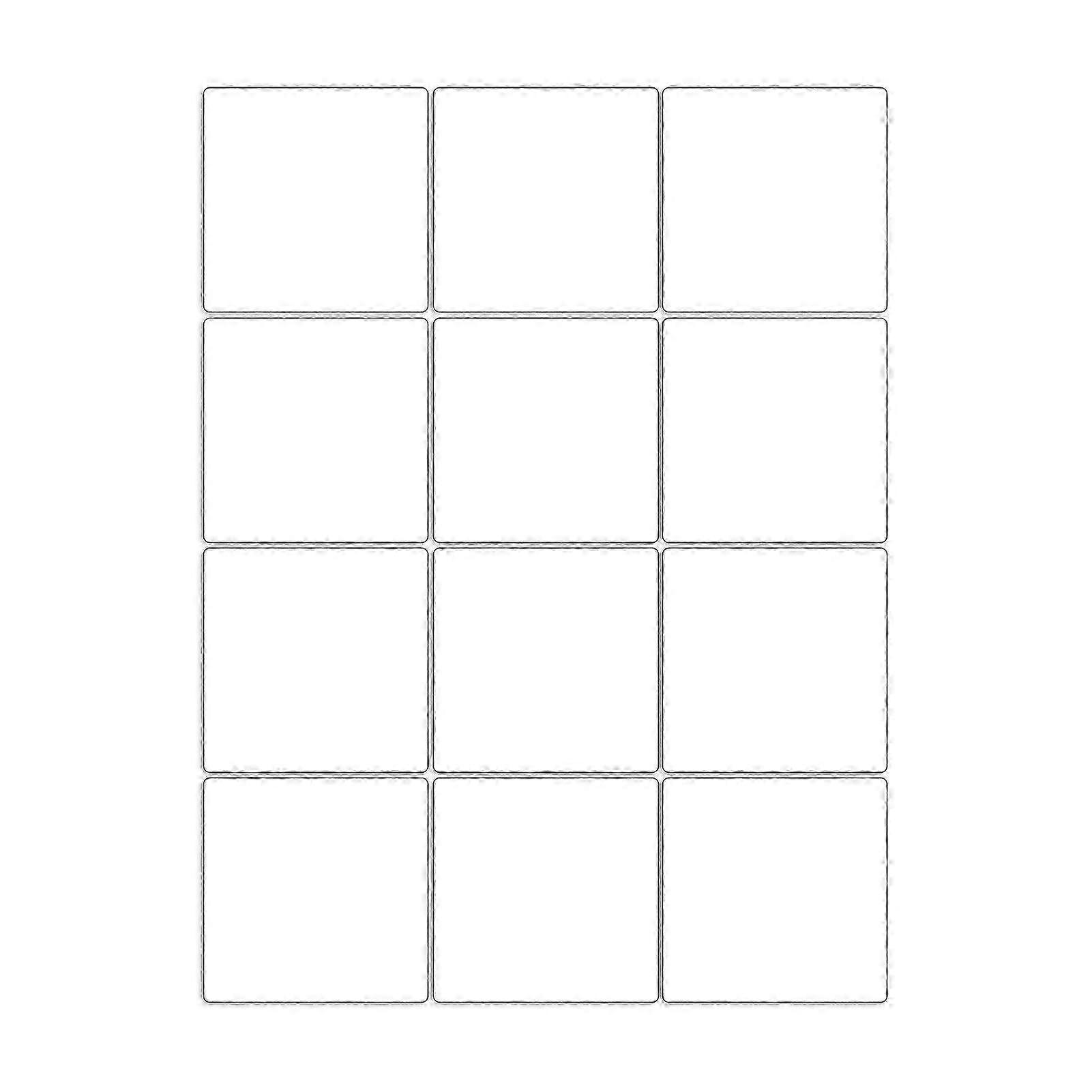 12Pcs Wall Mirror Tiles Square Sticky Shatterproof Self-adhesive Removable Dressing Glass Wall Mounted Full Length Mirror for Daily Use hwyno.133SH