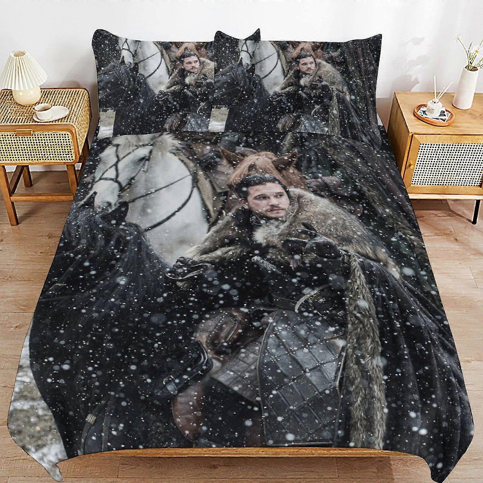 u134 Game of Thrones Wash Safe Sleep Comfort Long Use Function Durable Threads Duvet Cover Sets Classic Look n134