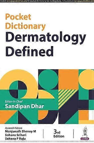 Pocket Dictionary Dermatology Defined by Sahana P Raju Paperback