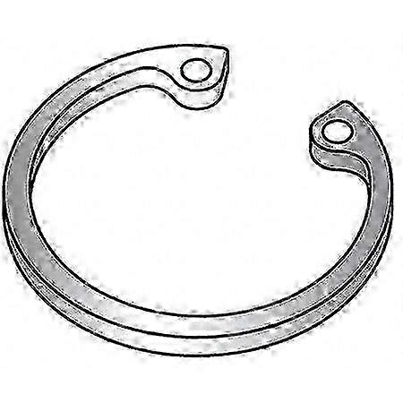 Retaining Ring, Inter, 2-1/4in Bore, PK10 (6 Pieces)
