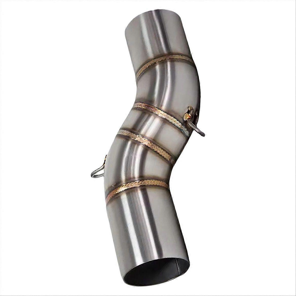 Motorcycle Exhaust Modify Middle Link Pipe 51mm Interface Connect Muffler for TRK 502X TRK502X