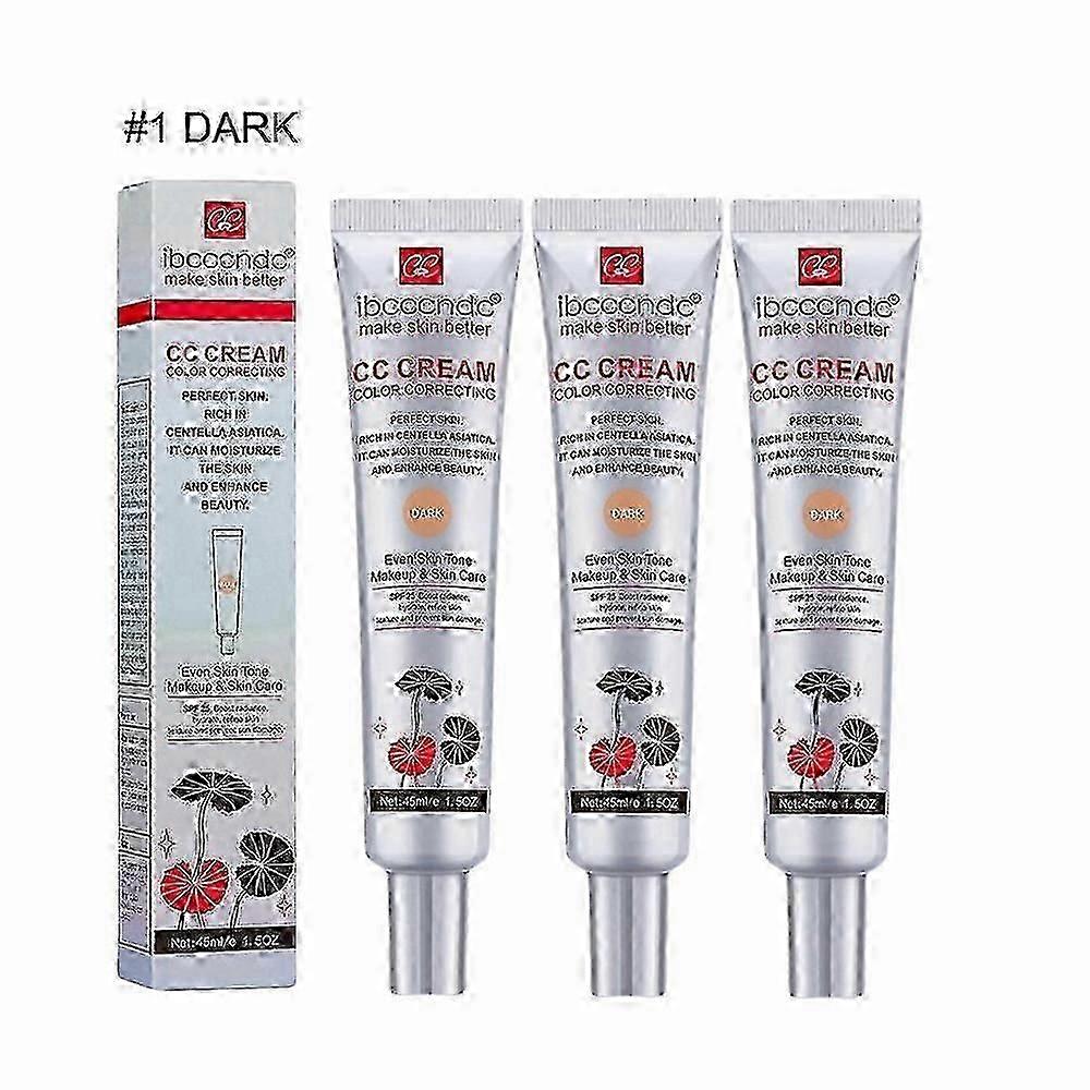 1-3x Cc Cream With Centella Asiatica Color Correcting Cc Cream Lightweight Skin