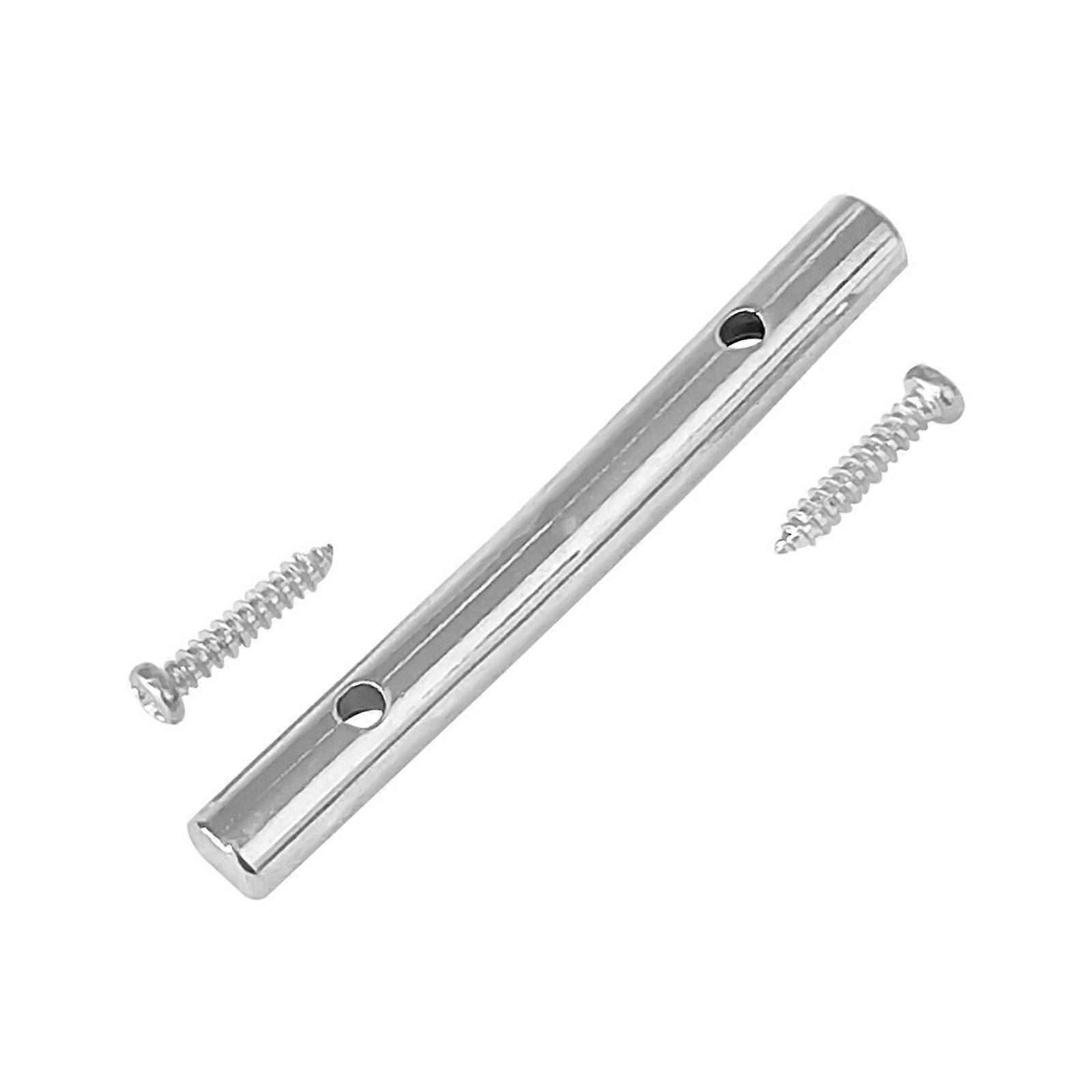 48mm Electric Guitar String Fastener Quick Adjust Mechanism with Accessories Guitar String Press Pillow Metal Texture  Silver