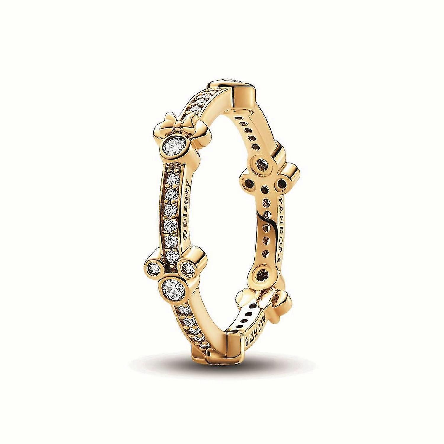 Bague Disney Éternité Cintilante Mickey e Minnie