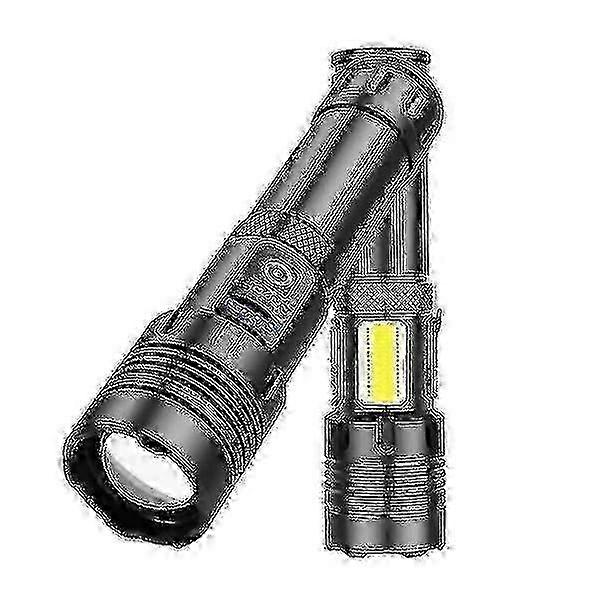 1000000 Lumens Super Strong LED Tactical Flashlight Rechargeable LED Work Light