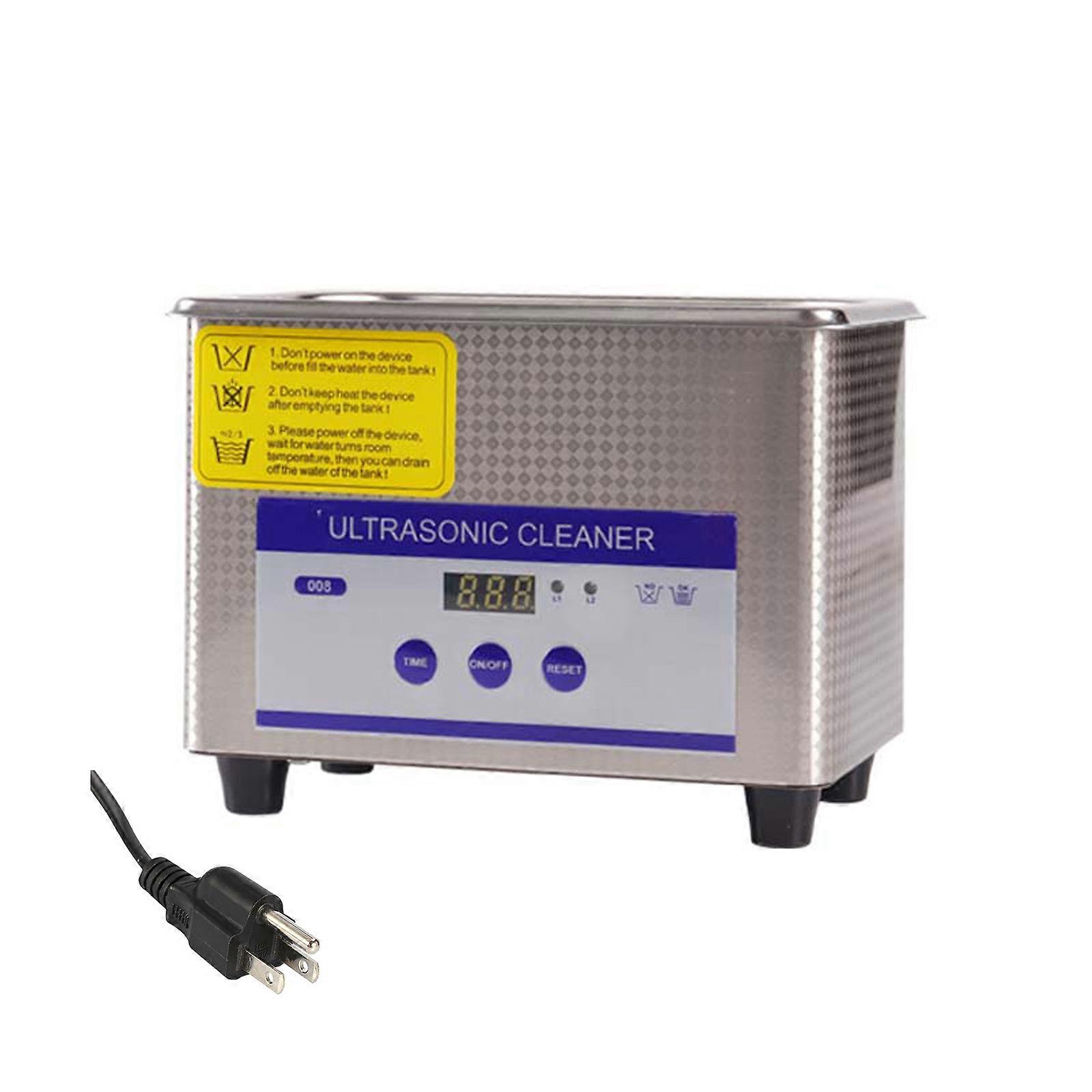 Efficient Cleaners 800ML Powerful Cleaning Machine Device Jewelry Cleanings Machine Glasses Cleaner for Eyeglasses Multicolor