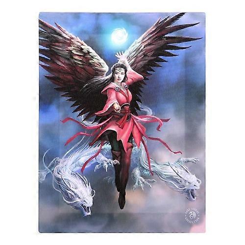 Anne Stokes Air Element Sorceress Canvas Plaque