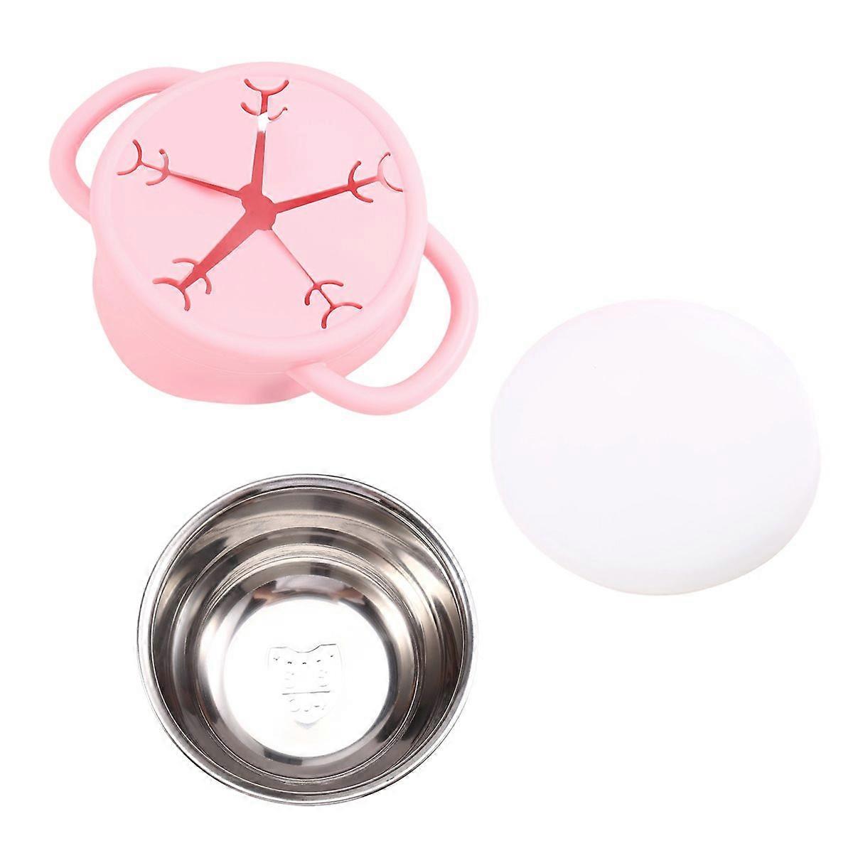 Toddler Snack Container Spill-Proof Snack Container with Airtight Lids for Kids Food Organizer Box f