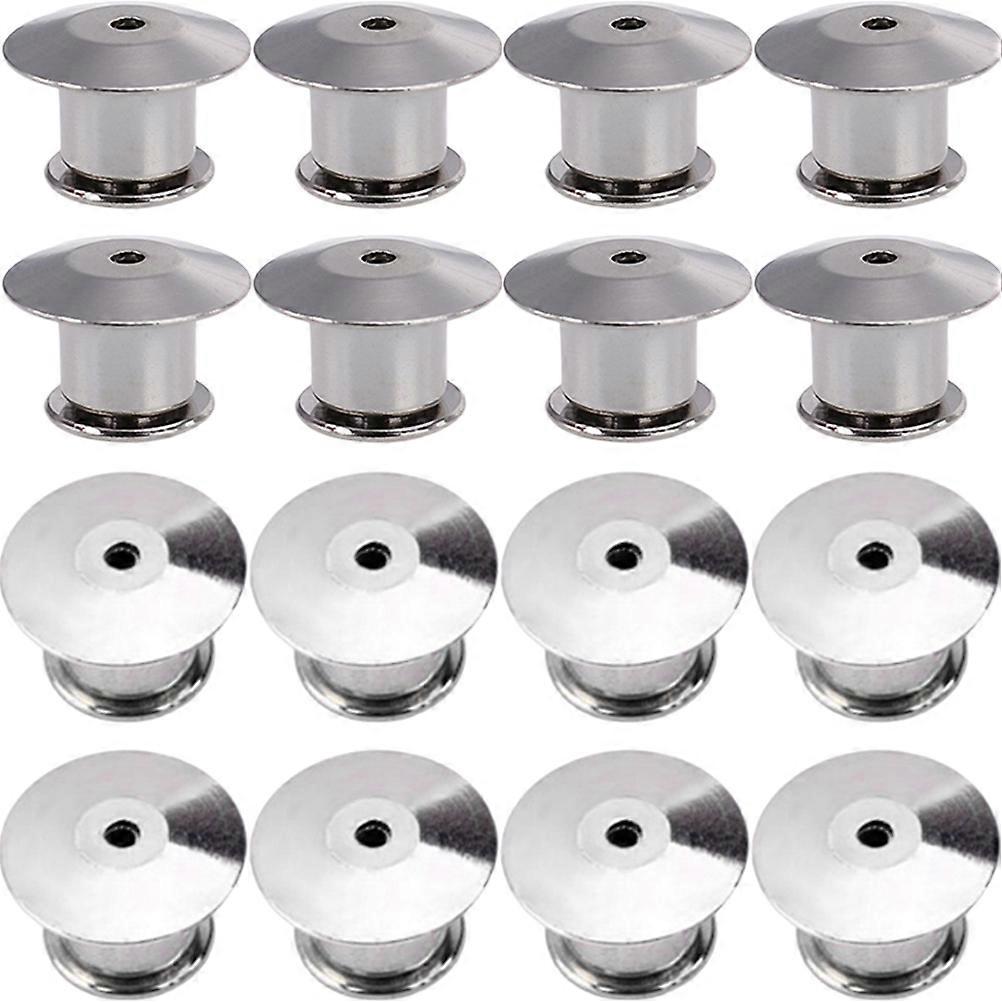 22Pcs Locking Pin Backs Keepers Locking Pin Backs Keepers Clothes Locking Clasps