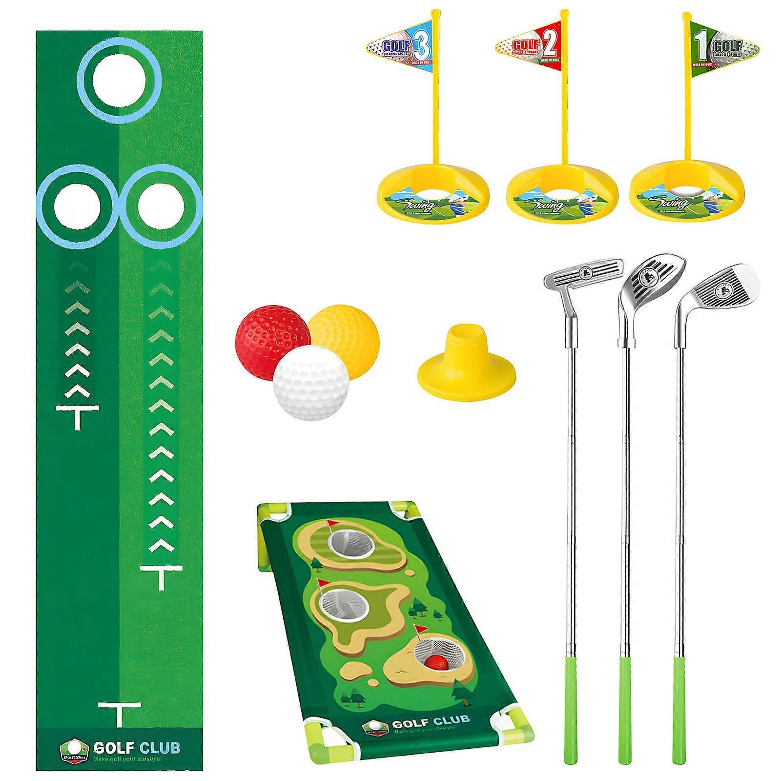 Educational Children Golfing Package Develops Coordination Safe Not Toxic Materials Easy Assembly Multicolor