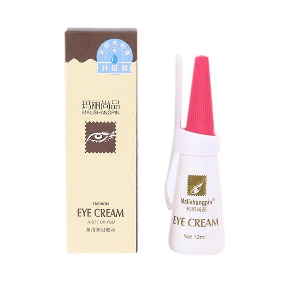 Professional Eyelash Glue 12ml Invisible Strong Hold Hypoallergenic Fast Drying For Sensitive Eyes Waterproof Long Lasting Lash Extension Adhesive