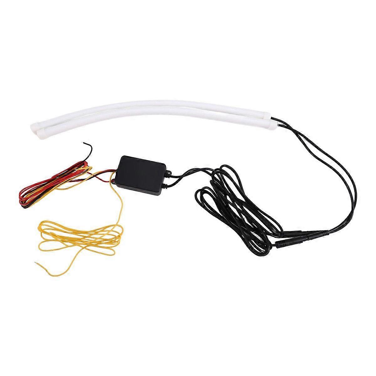 Car Led Strip Lights Sequential DRL Daytime Running Lights with Turn Signal with App Control 30CM