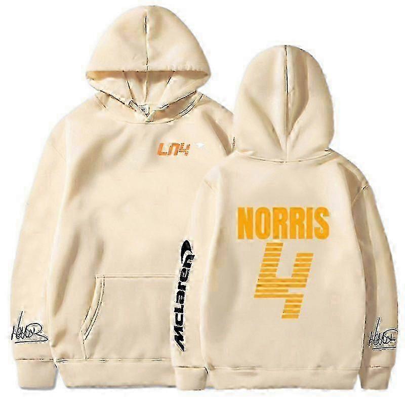 Sudadera unisex con capucha para McLaren F1 con diseño de Lando Norris - Sudadera informal y cálida