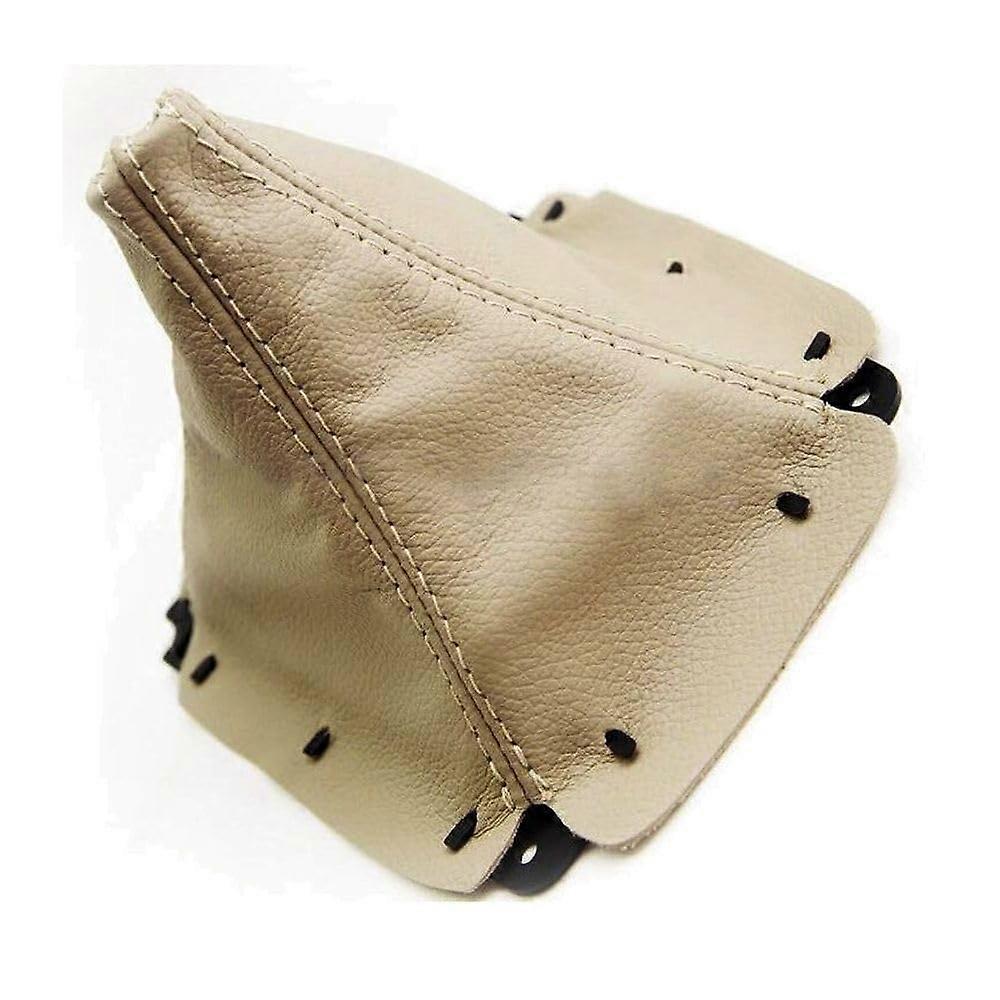 Gear Shift Boot Beige PVC Leather for 19992005 Center Console Cover