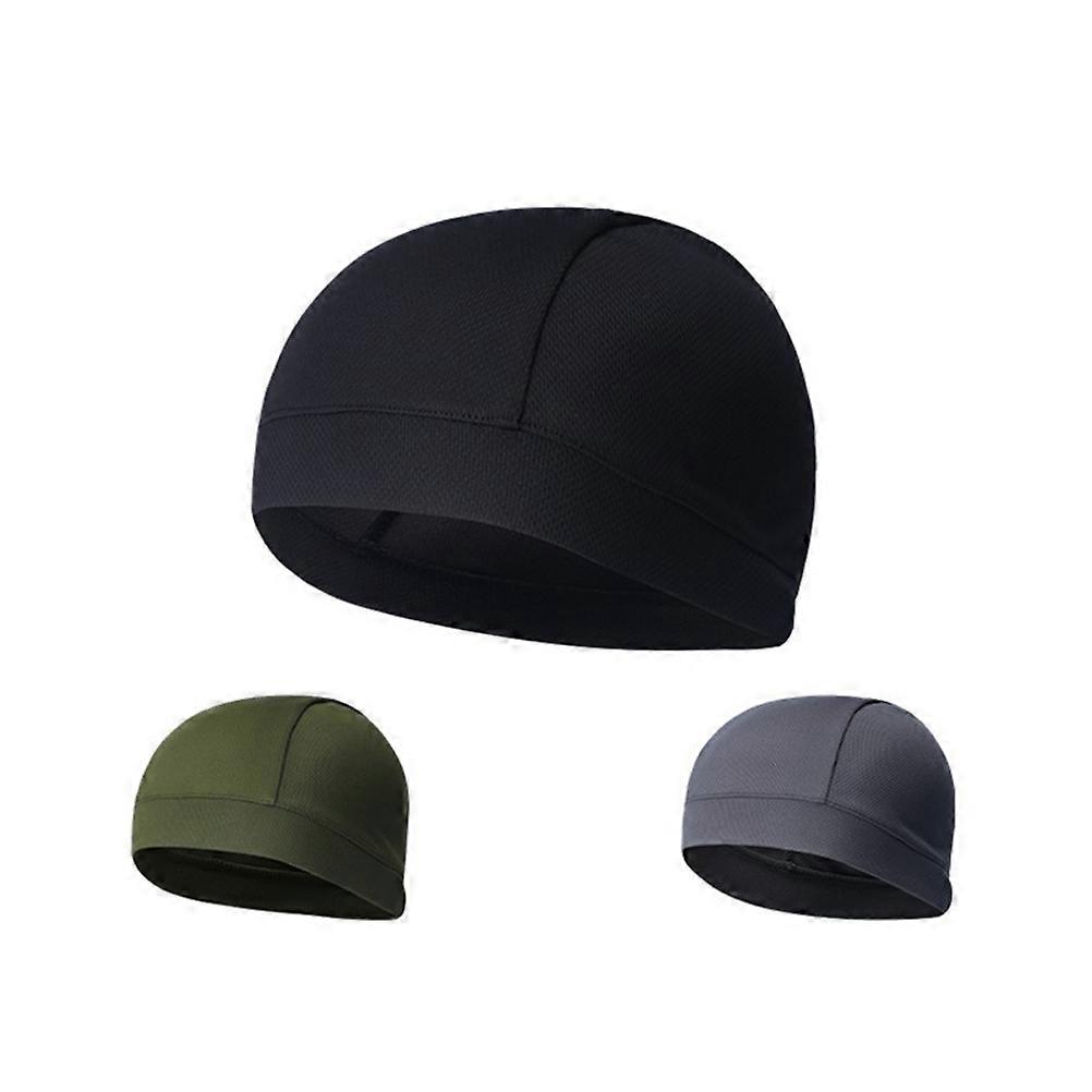Cycling Cap Skull Beanie for Sweat Absorption with High Elasticity 2Pcs