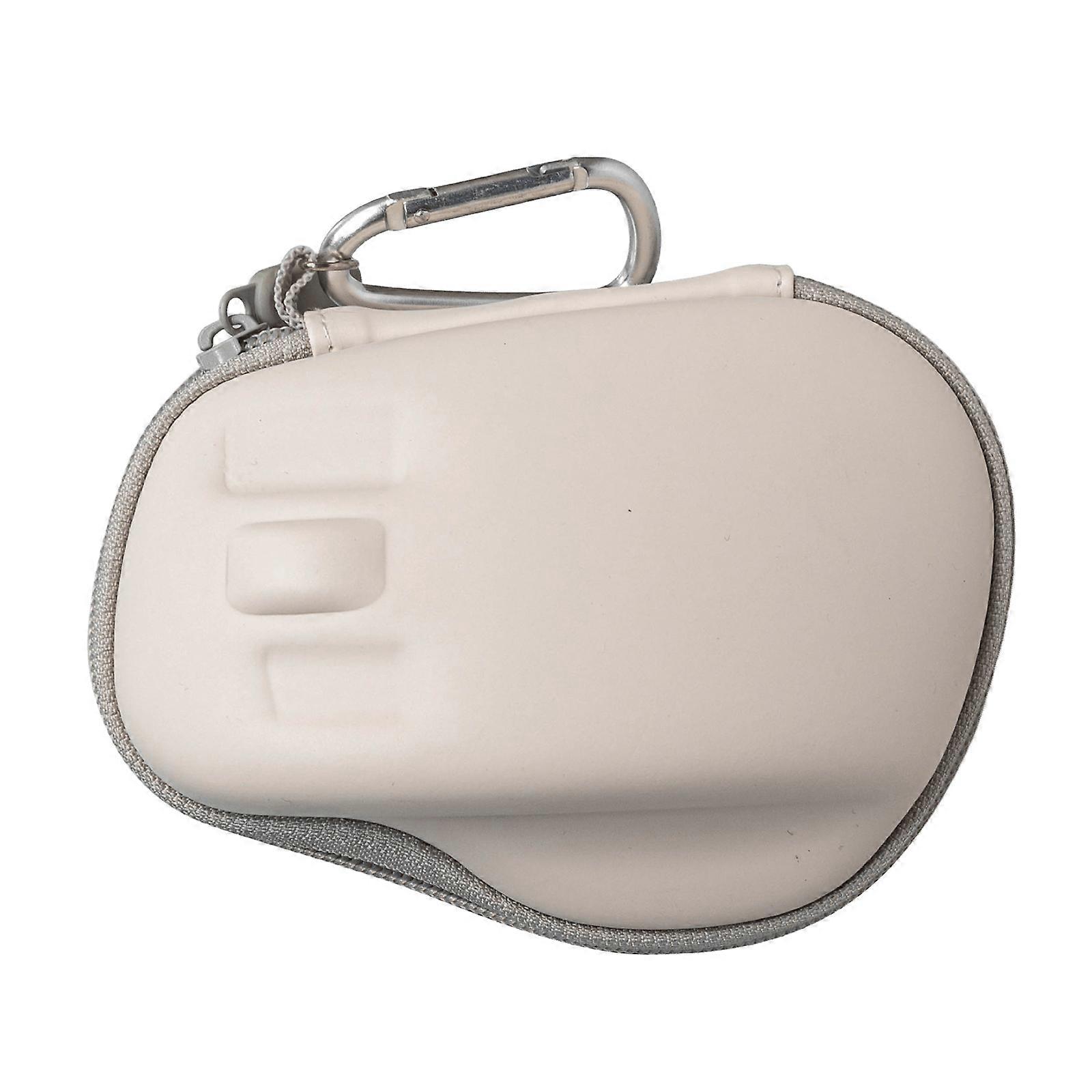 Hard EVA Case Replacement for 4 Mouse Carrying Storage Bag Soft Lining for Travel Office Home  White