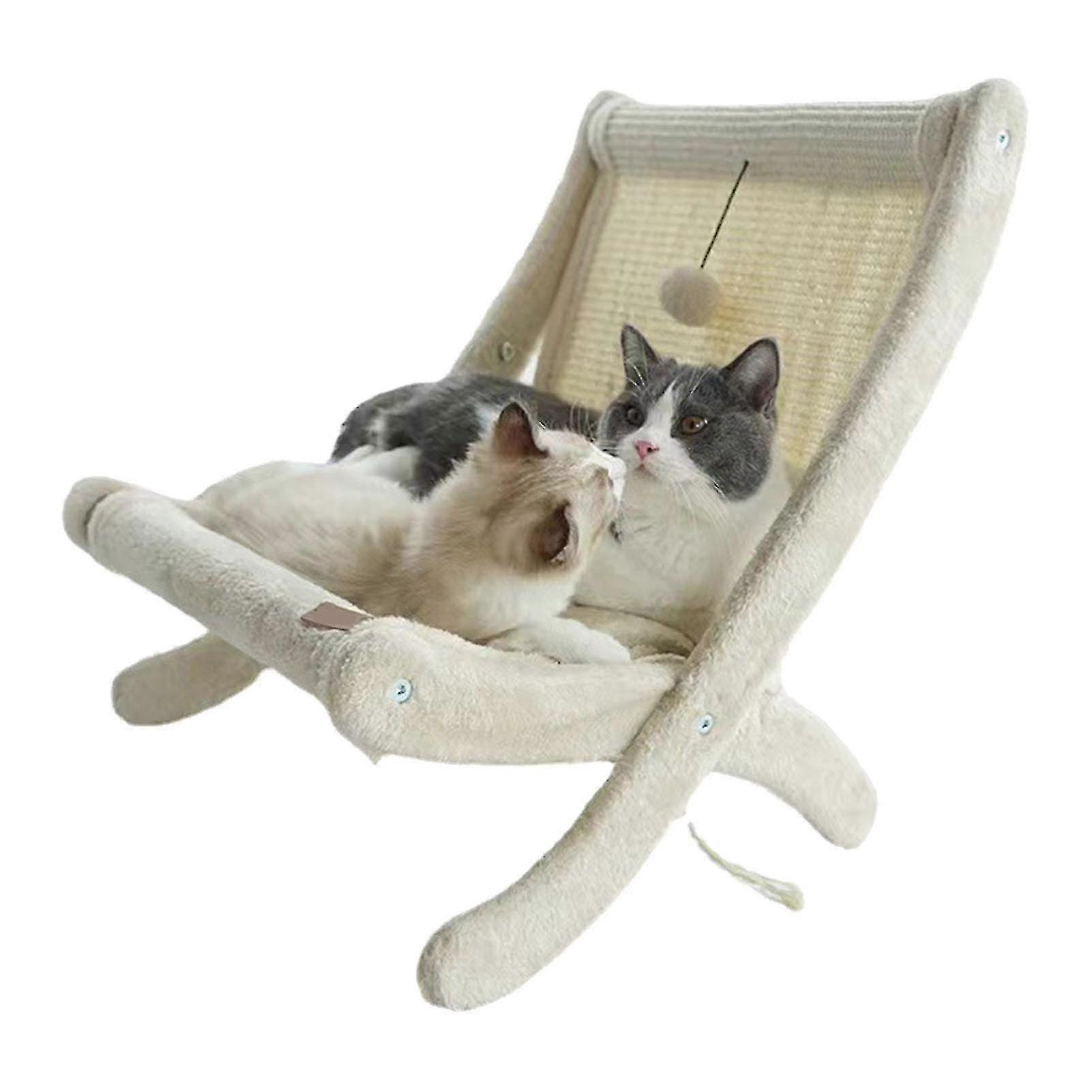 Sofa Shape Cat Scratcher Sisal Multifunctional Cat Scratcher Bed for 4 Seasons