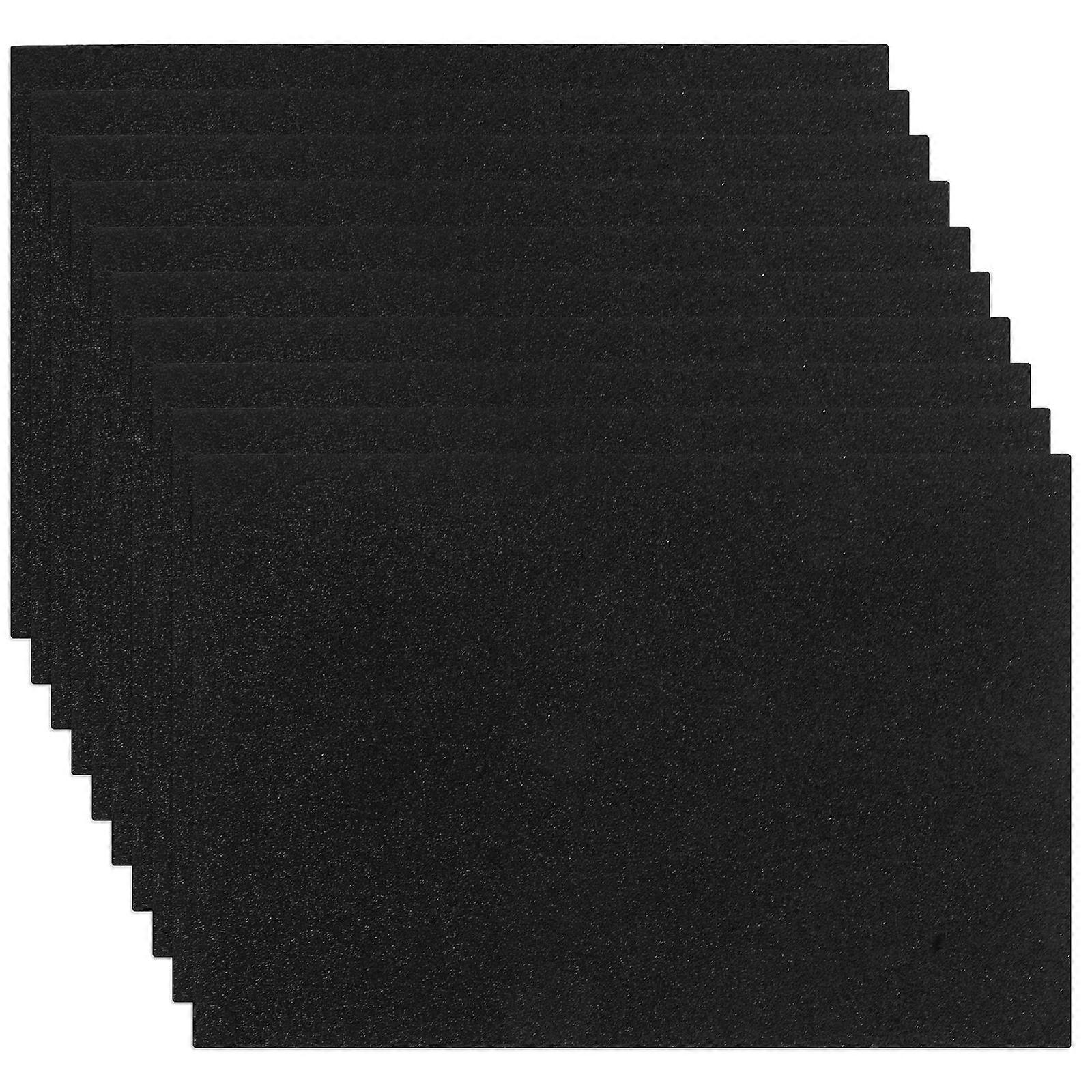 Glitter Gold Sponge Sheets Multi-Function for DIY 10Pcs Craft Use