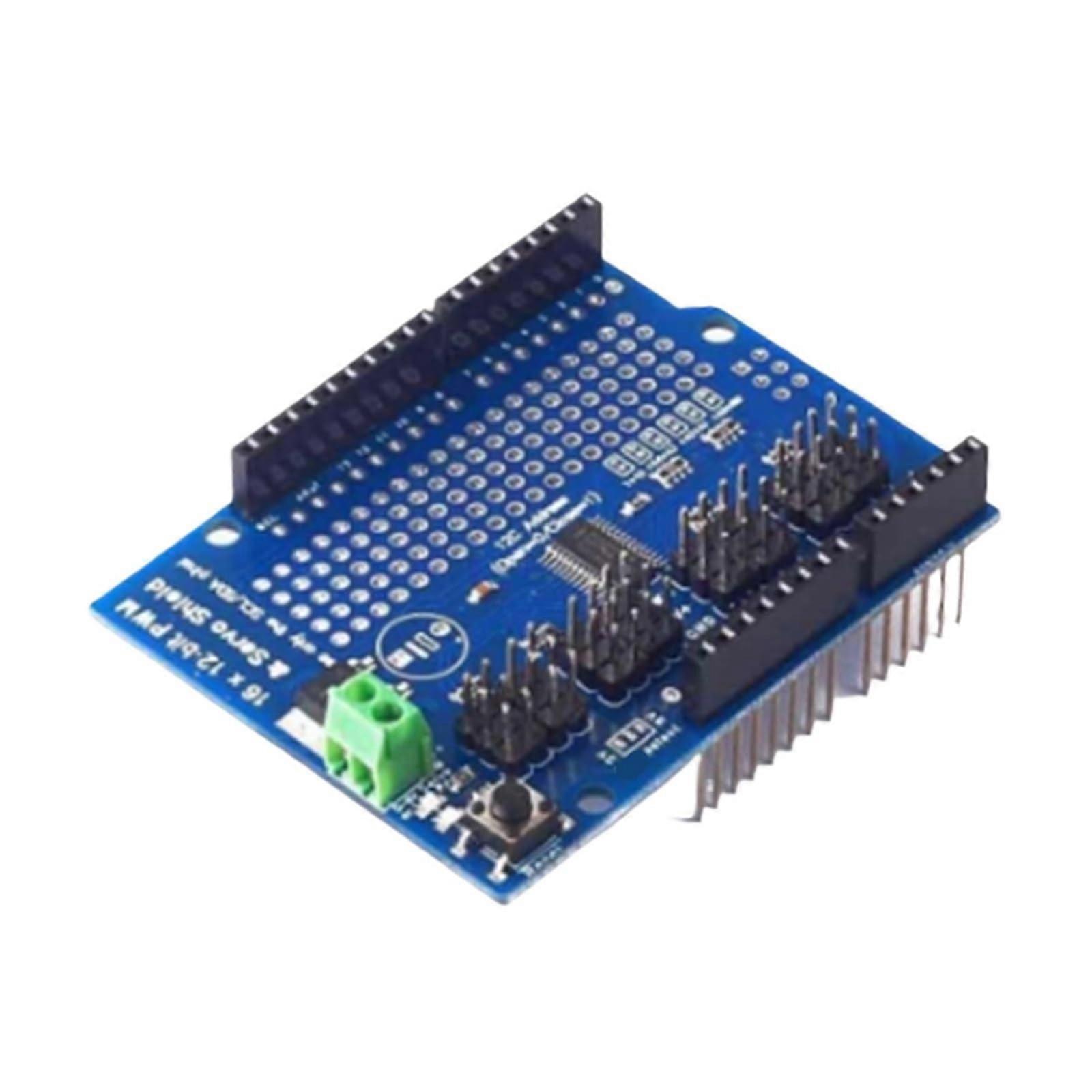 Stepper Motor Driver and Servo Controller, 4PCS 16 Channel PWM Board for Robotics Control