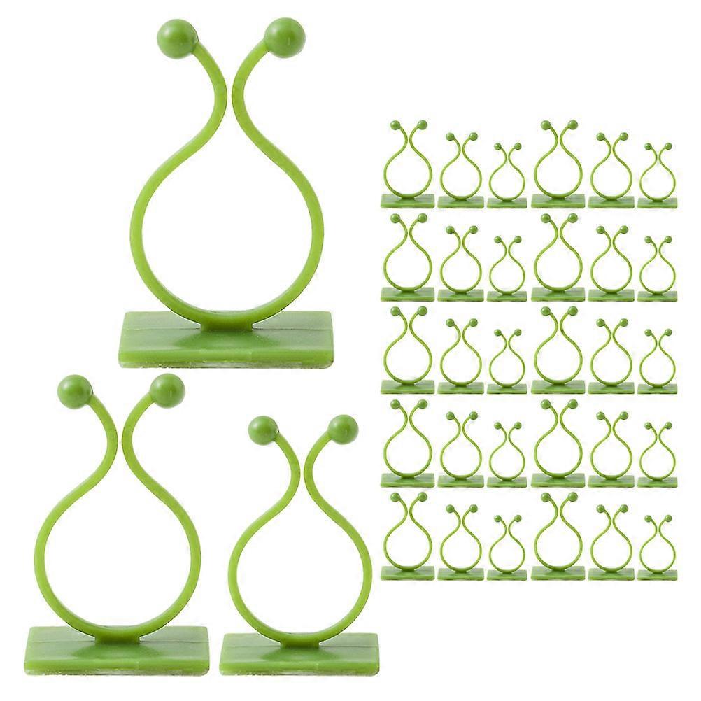 Plastic Plant Clips for Climbing Plants Support Clips with 90Pcs Set