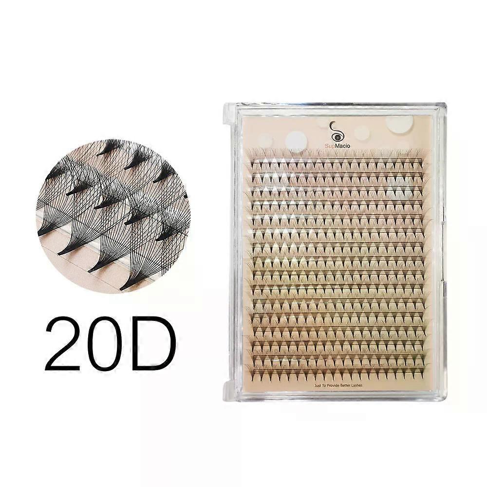 NATUHANA W Lashes Extension C/D Curl Individual Mink 3D W-shaped Volume Fan Eyelash Extension