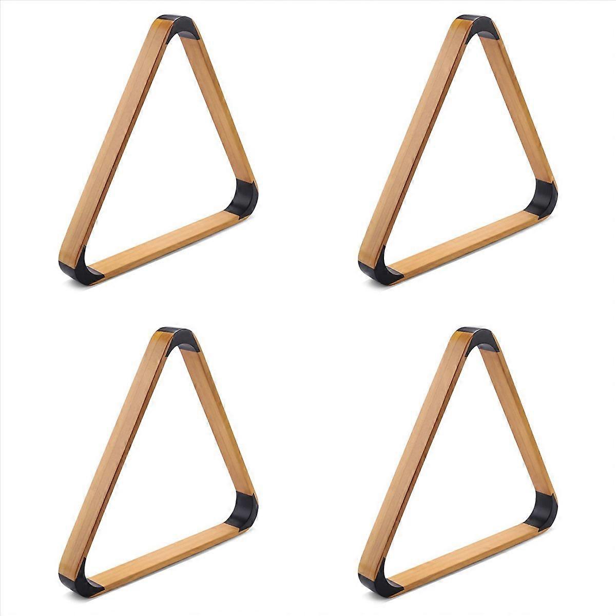 Wooden Billiard Ball Rack Solid Triangle Rack Pool Ball Racks