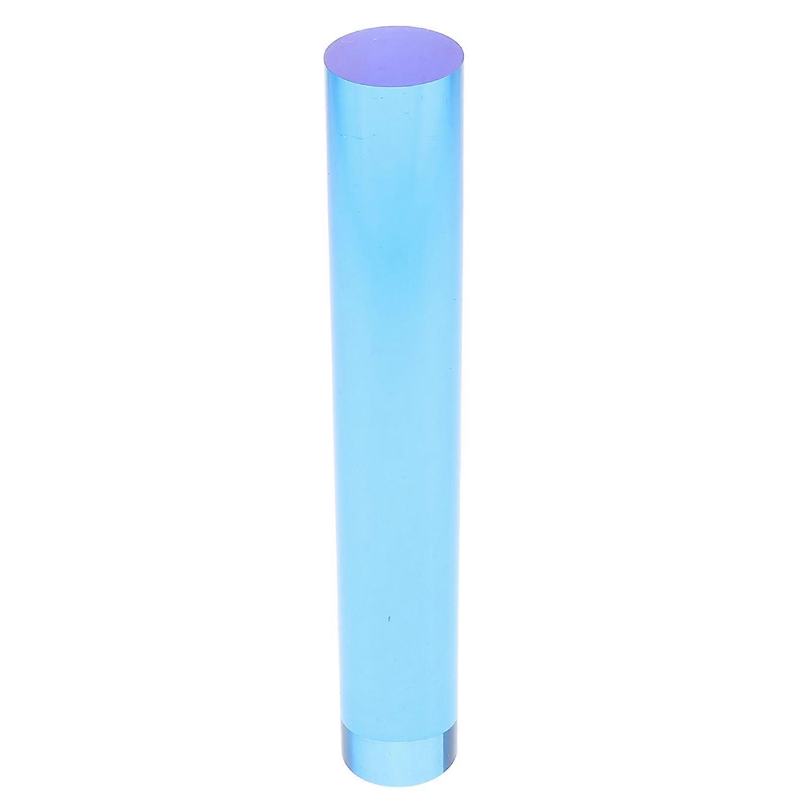 Glue Roller Tool For Table Tennis Racket Assembly And Maintenance 4Pcs Blue Lightweight Design Crystal Clear Pressing Rubber