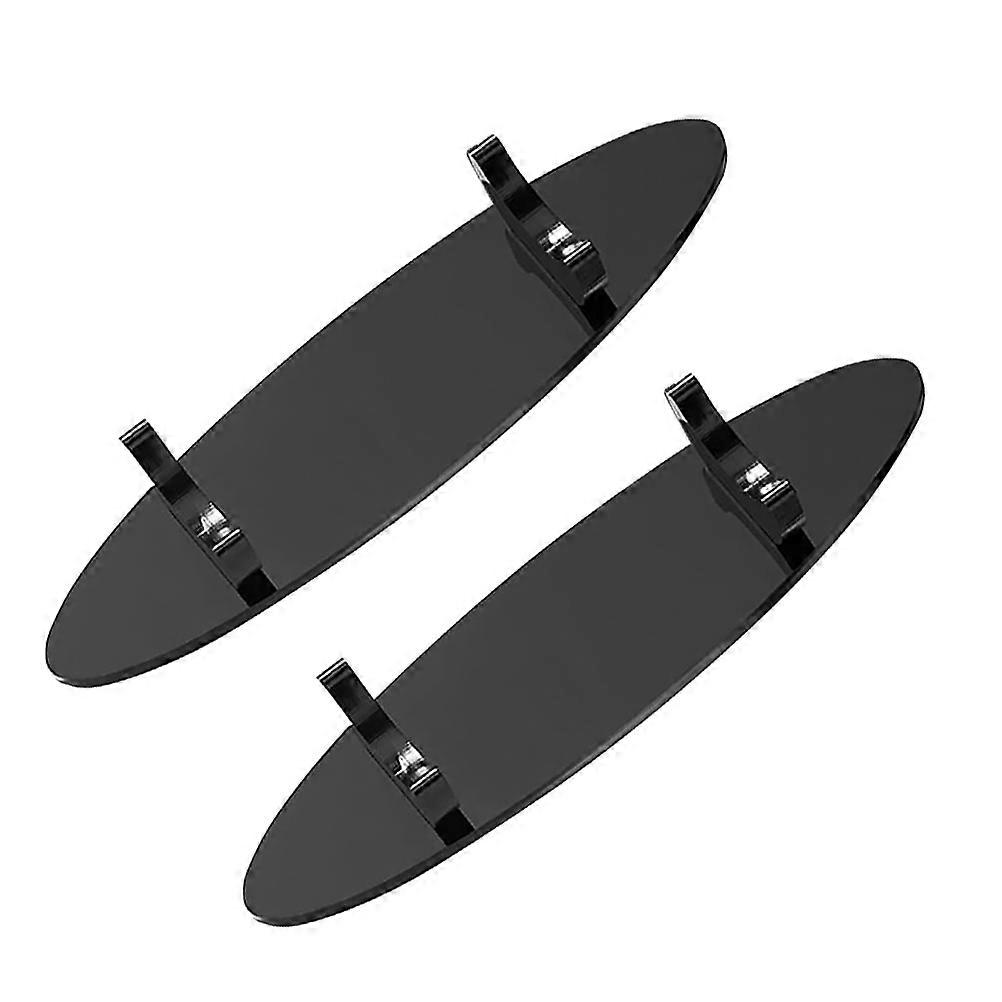 Black Pen Display Acrylic Stand for Desk 2Pcs Multifunctional Storage