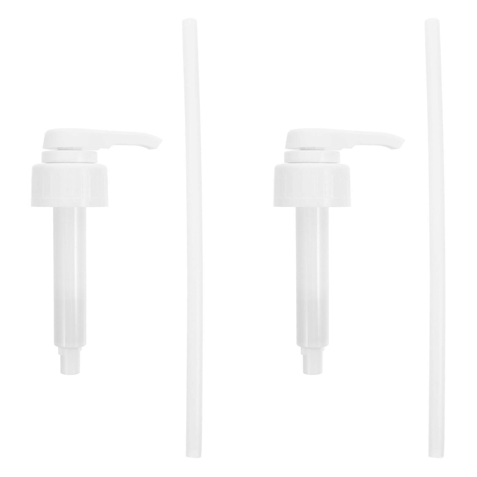 Lotion Pump Dispenser for Replacement 10Pcs White Plastic Bottle Pumps