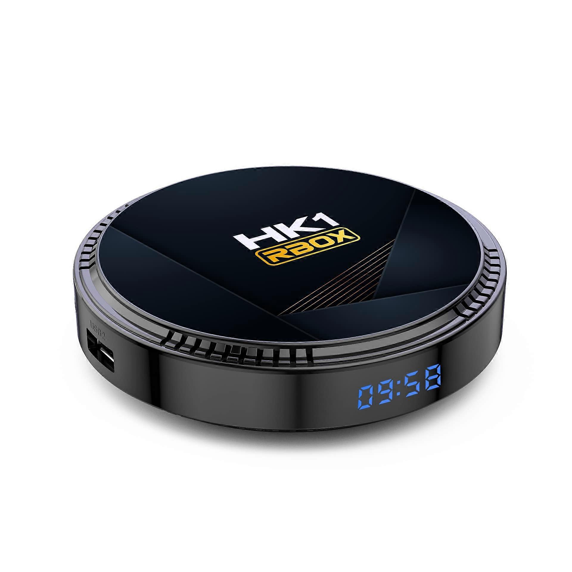 Android 12.0 TV Box, 4GB RAM 128GB ROM Smart TV Box with H618 CPU, Dual WiFi 2.4G/5G, HDMI 4K/6K/3D Support, Bluetooth 4.2