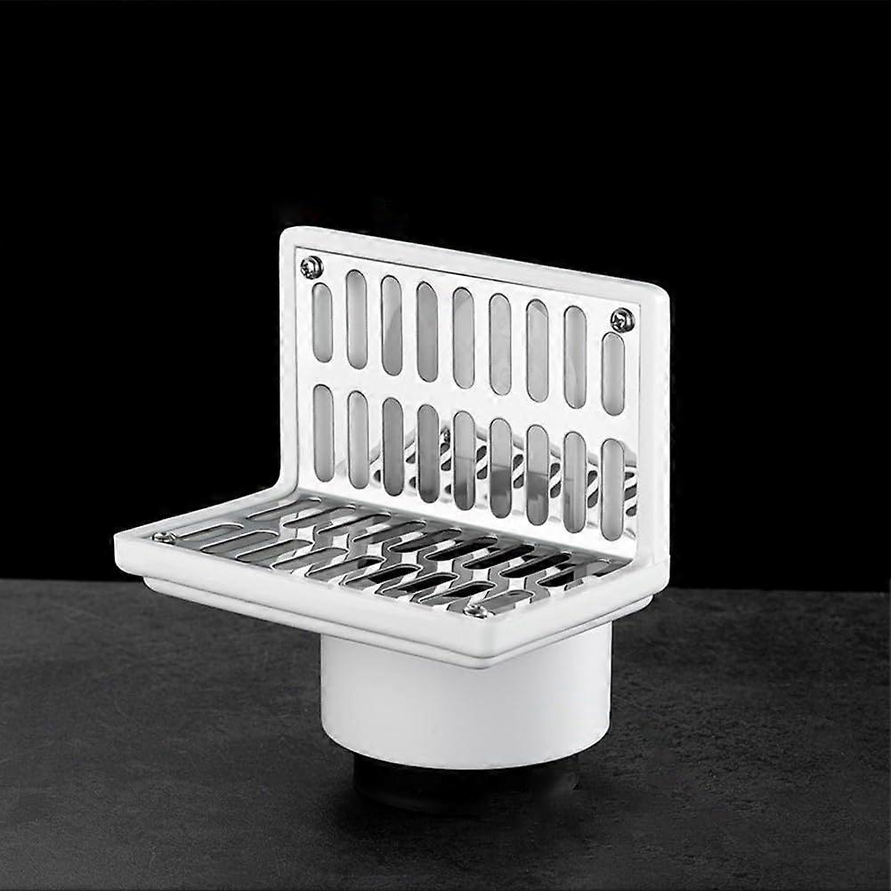 Floor Side Drain Cover Dual Use Functionality for Balconies and Roof Sides 50mm Tube