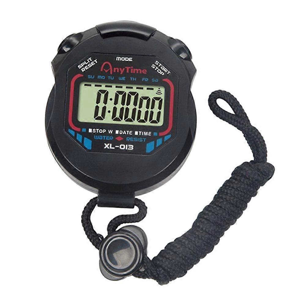 Waterproof Chronometer Handheld Pocket Stopwatch Professional Digital Sport Stopwatch LCD Timer Stop Watch Timer Tools