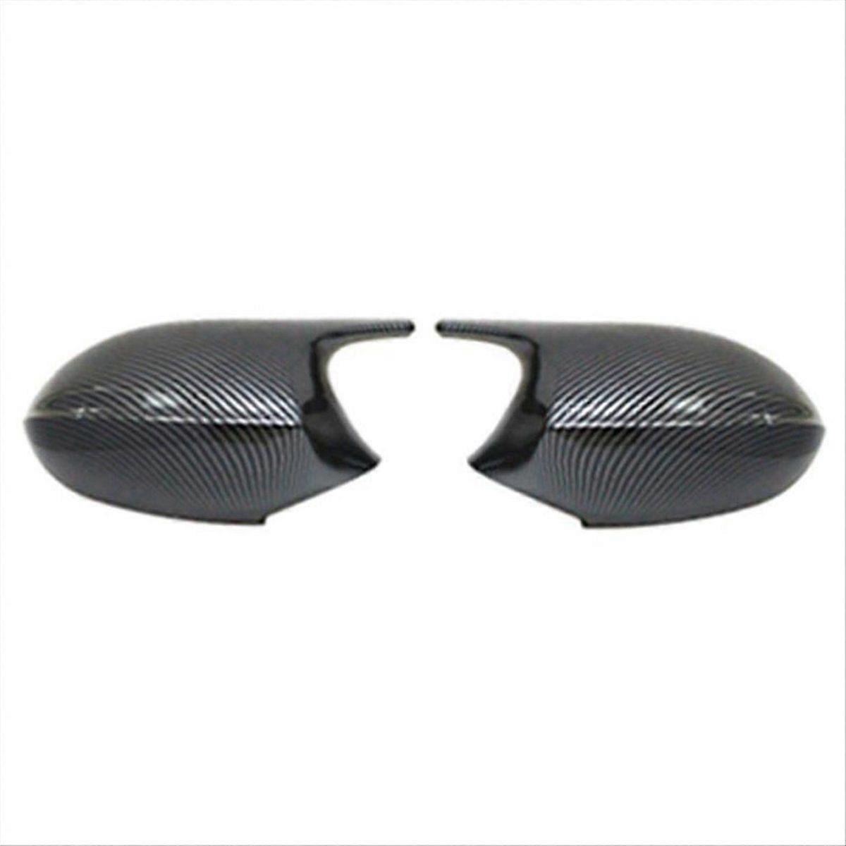Car Rearview Mirror Side Mirror Cover Cap for E87 E81 E82 E90 E92 2004-2009 Side Mirror Shell Carbon