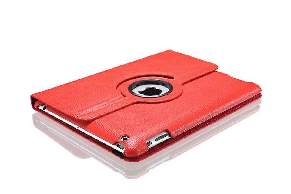 Stylish Case For Ipad 2018/2020 Pro 11 Red Rotating Leather Litchi Texture